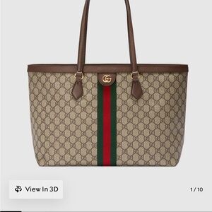 Gucci Ophedia Beige and Brown Tote Bag - AUTHENTIC!